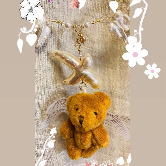 💎🤍🧸1 of  A Kind •••Pearl Choker••• hand made🤍🧸💎 - Picture 8 of 8